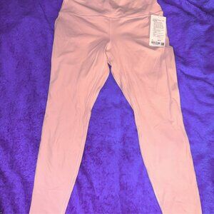 LULULEMON  **NWT** Align HR pant 28" in Light Pink - Size 14